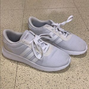 White Adidas sneakers